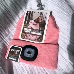 LED Pink Beanie